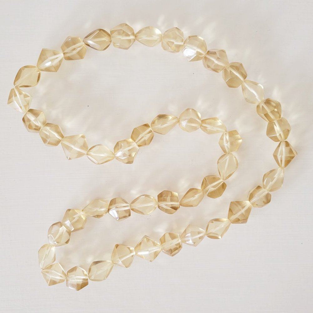 Club Monaco Statement Resin Bead Necklace